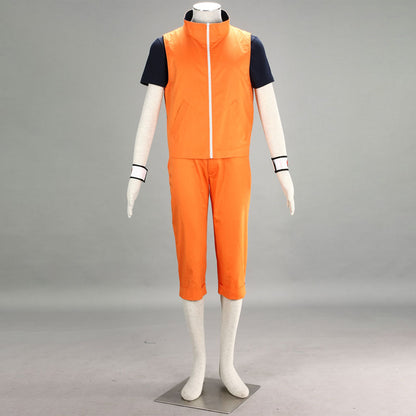 Anime Naruto Movie Crimson Clover Mission Costume Naruto Cosplay Uniform for Men Kids