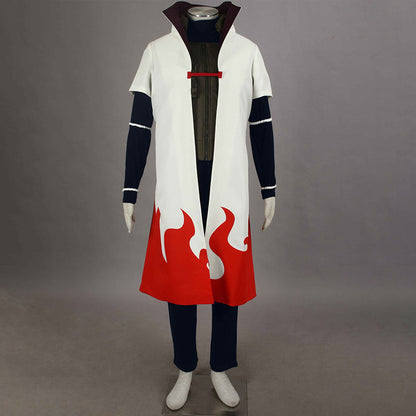 Anime Naruto Costume Fourth Hokage Minato Cosplay Costume full Outfit for Men Kids Halloween