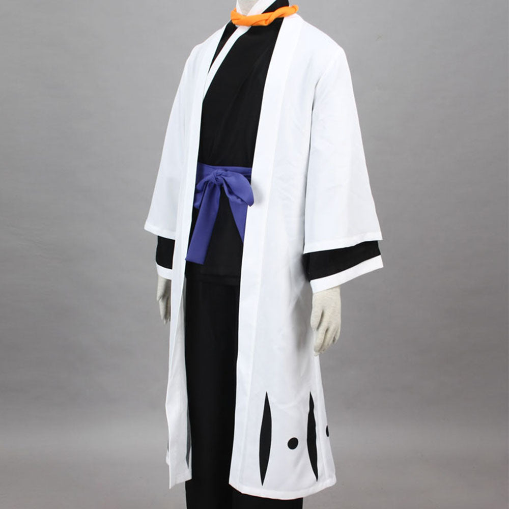 Anime 9th Division Caption Blind Swordsman Cosplay Outfit for Men and Kids Halloween