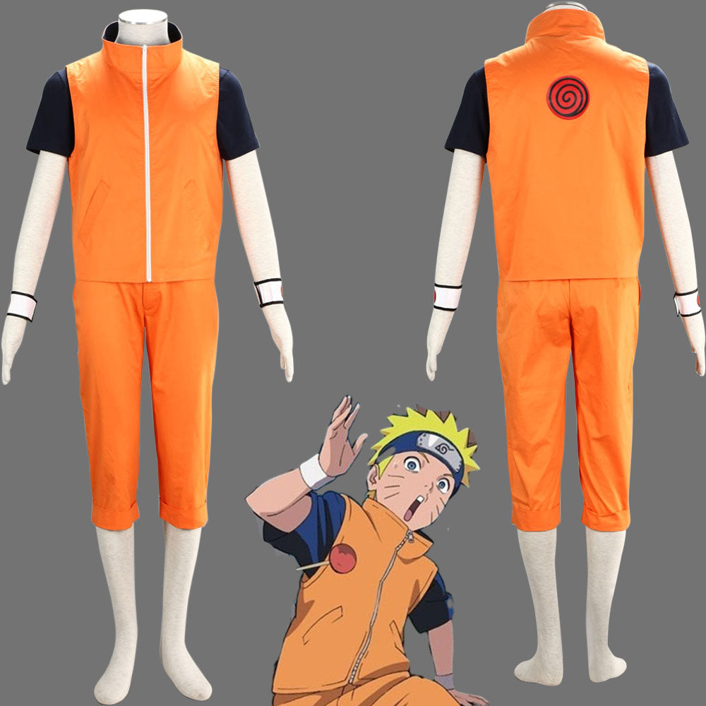Anime Naruto Movie Crimson Clover Mission Costume Naruto Cosplay Uniform for Men Kids