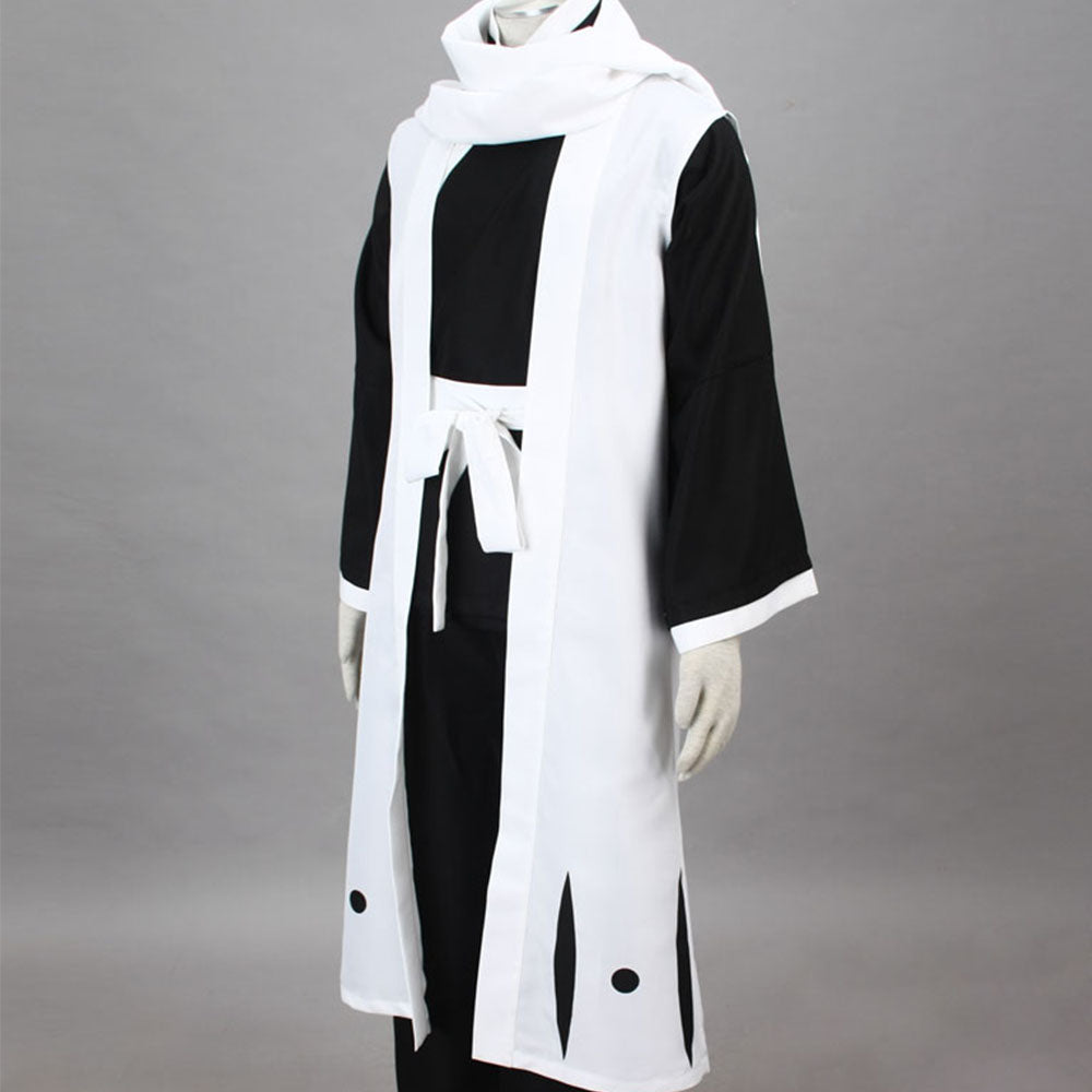 Anime 6th Division Captain White Scarf Noble Swordsman Cosplay Costume for Men Kids
