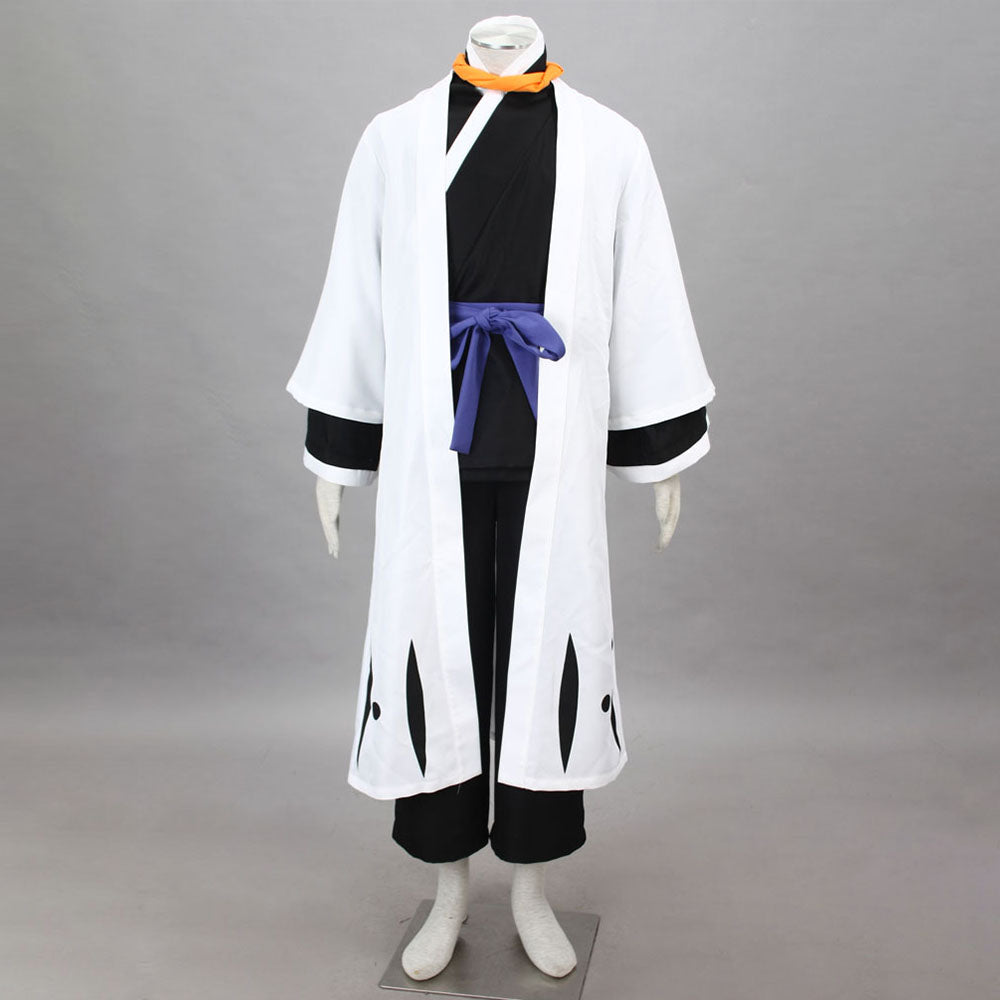 Anime 9th Division Caption Blind Swordsman Cosplay Outfit for Men and Kids Halloween