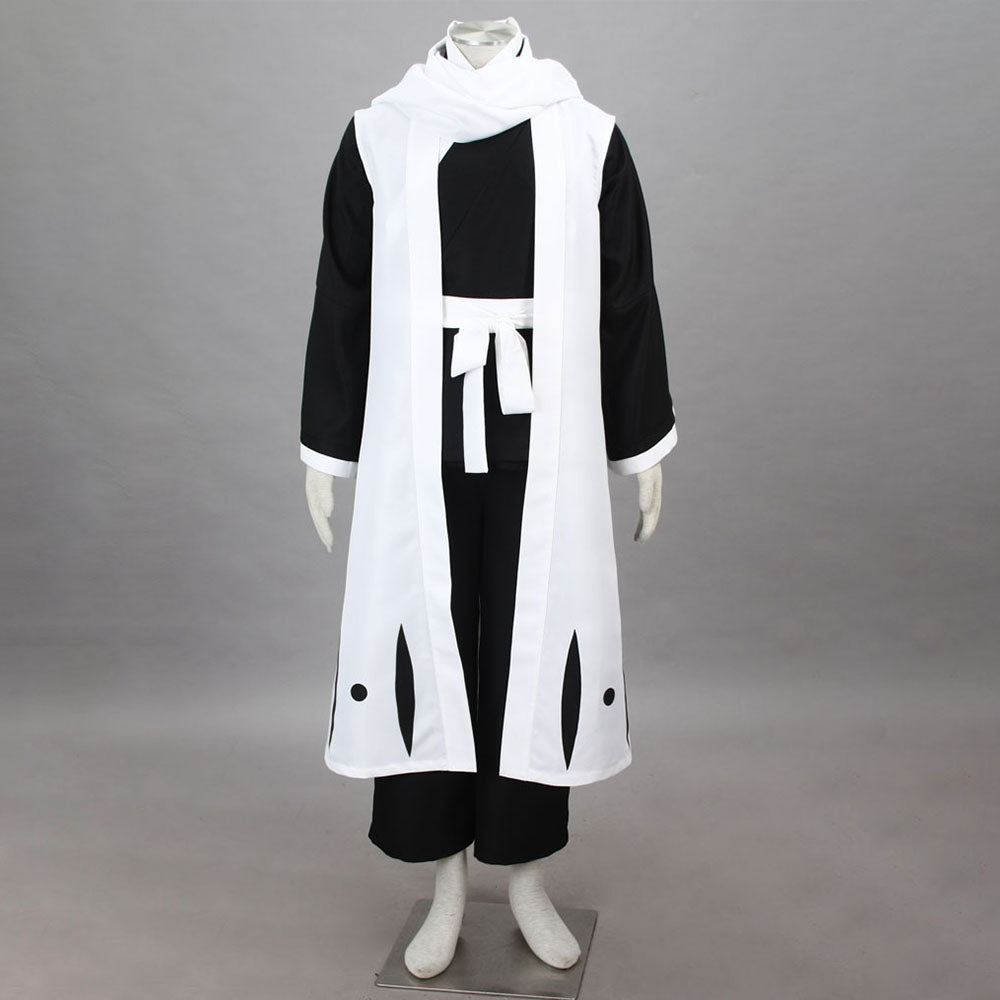 Anime 6th Division Captain White Scarf Noble Swordsman Cosplay Costume for Men Kids