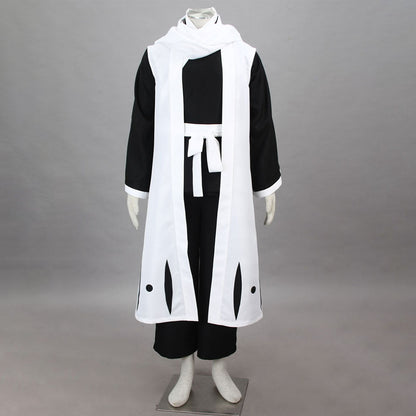 Anime 6th Division Captain White Scarf Noble Swordsman Cosplay Costume for Men Kids
