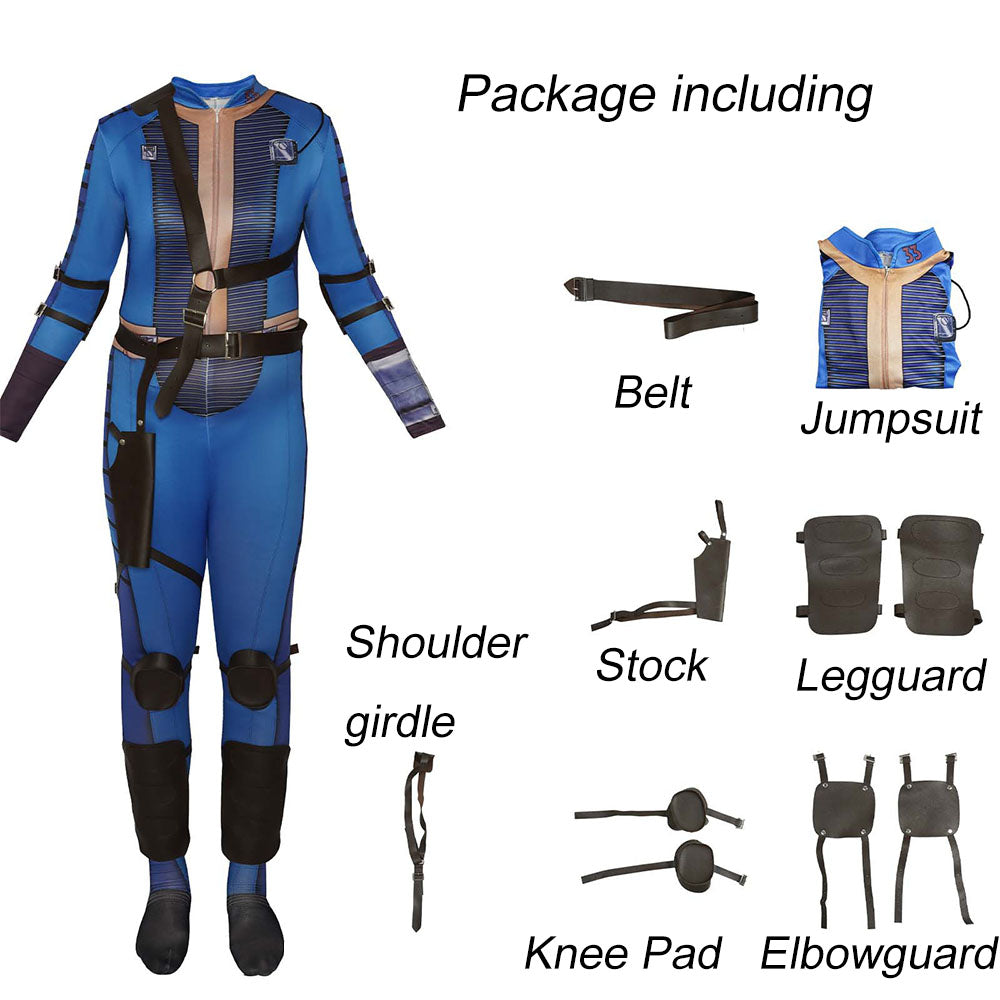 TV Series Fallout Costume Lucy MacLean Costume Jumpsuit full Outfits for Women