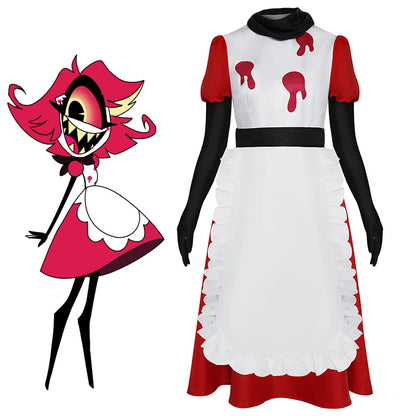 Hazbin Hotel Niffty Cosplay Costume full Outfit for Women and Kids Halloween
