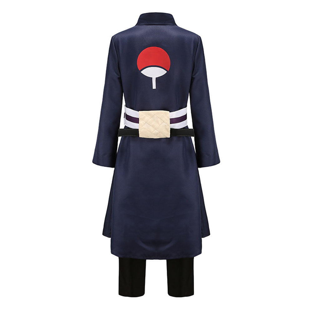 Anime Naruto Costume Obito Cosplay Cloak Set for Men and Kids Halloween