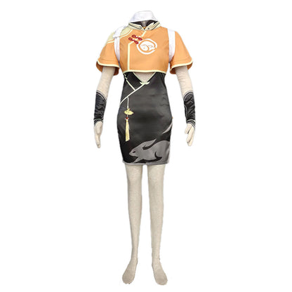Anime Naruto Mobile Game Costume Tsuchikage Kurotsuchi Cosplay Costume for Women Kids