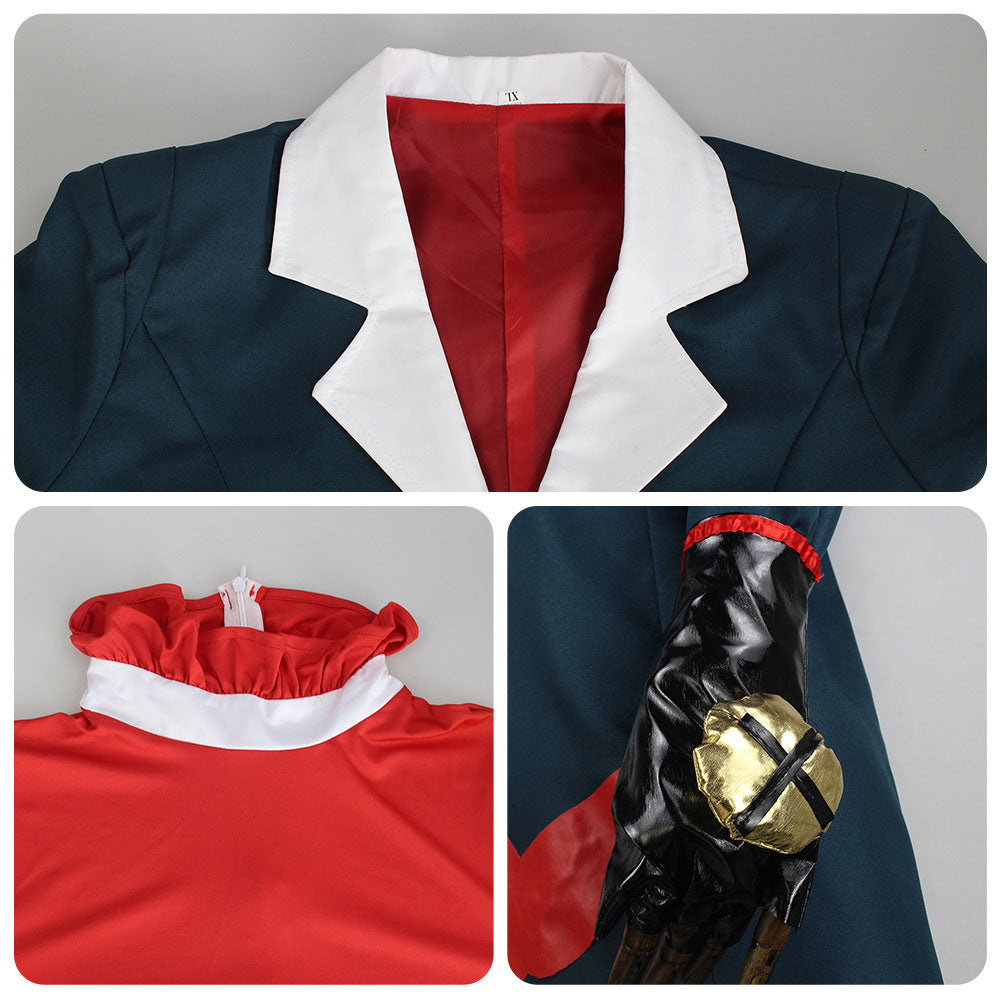 Hazbin Hotel Moxxie Knolastname Cosplay Costume full Outfit for Men Halloween