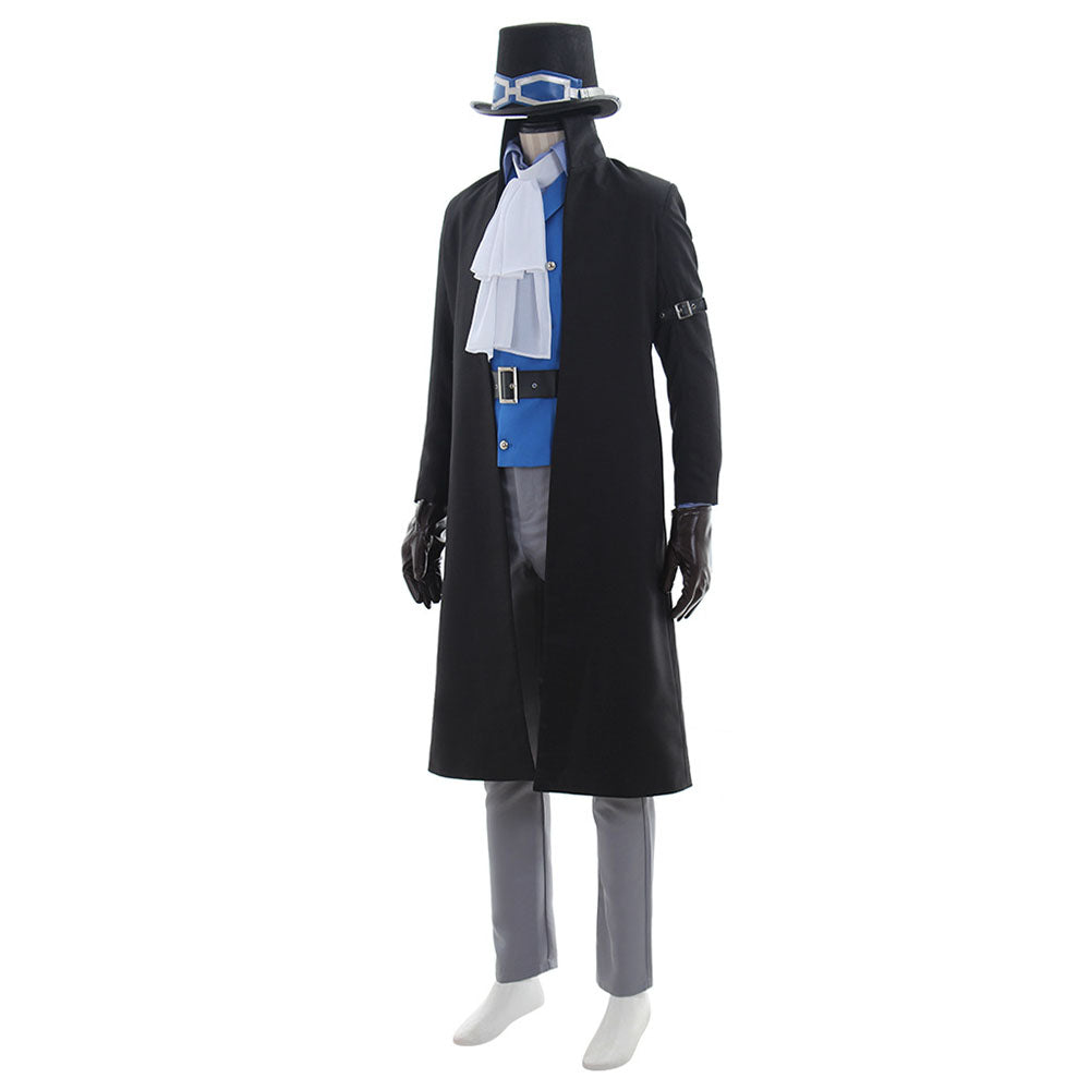 Anime Rebel Gentleman Costume Full Outfit with Hat for Men Halloween