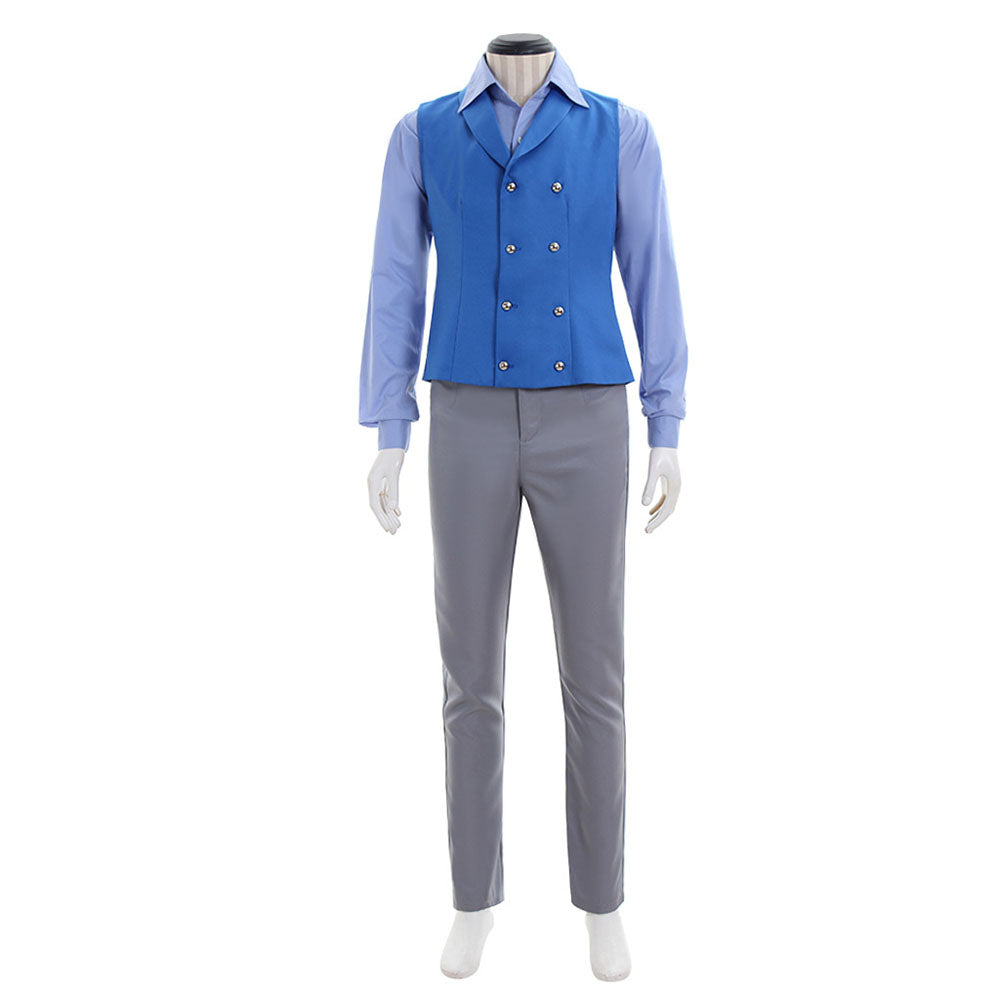 Anime Rebel Gentleman Costume Full Outfit with Hat for Men Halloween