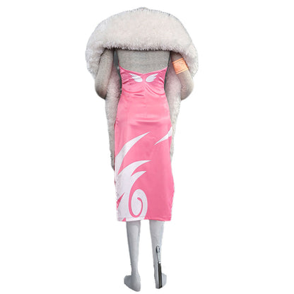 Anime Naruto Mobile Game Costume Sakura Haruno Cosplay Cheongsam Dress for Women Kids