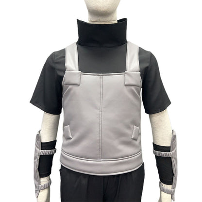 Anime Naruto Costume Anbu Itachi Cosplay Costume Uniform for Men Kids Halloween