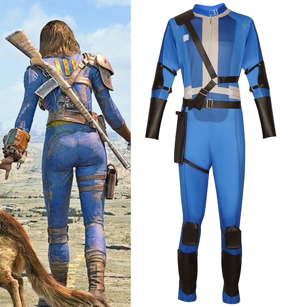 TV Series Fallout Costume Lucy MacLean Costume Jumpsuit full Outfits for Men