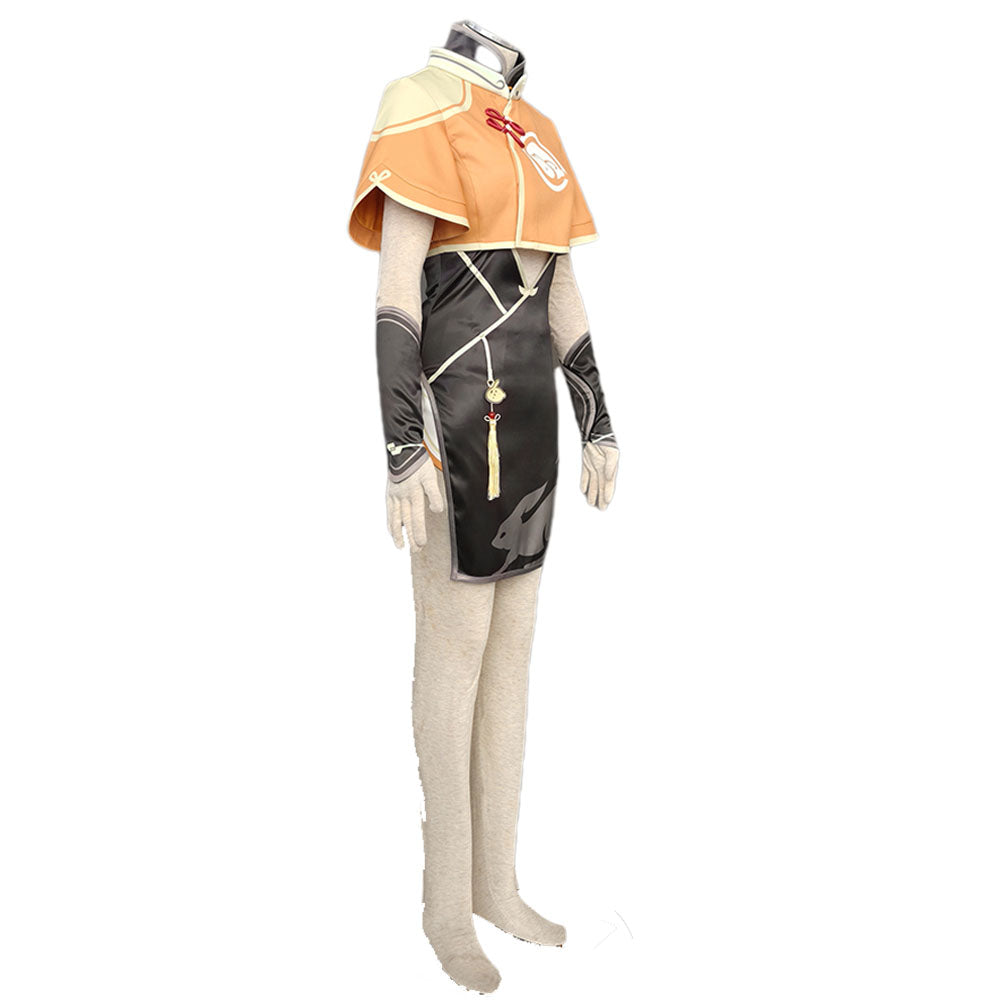 Anime Naruto Mobile Game Costume Tsuchikage Kurotsuchi Cosplay Costume for Women Kids