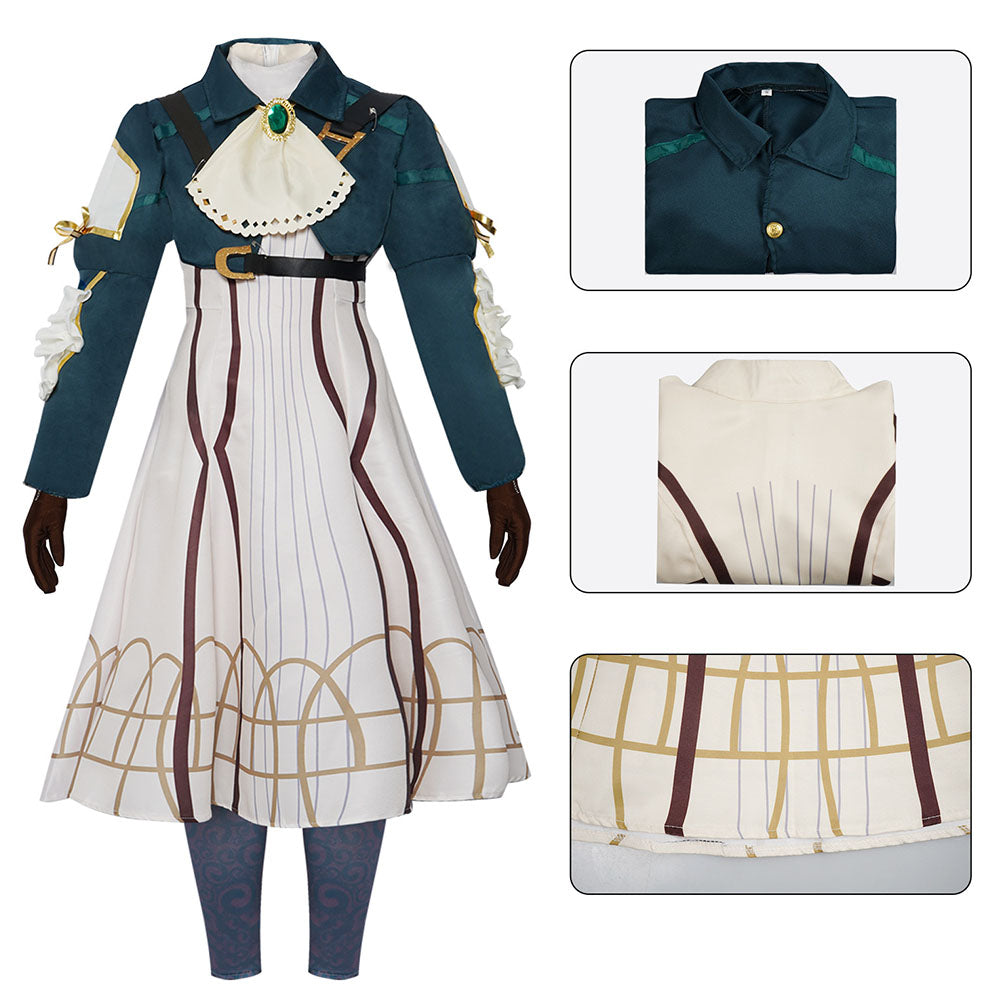 Violet Evergarden Costume Violet Evergarden Cosplay Full Outfits for Women