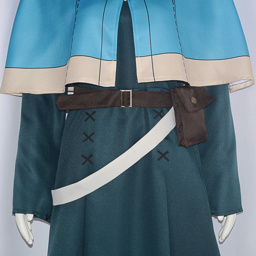 Anime Delicious in Dungeon Costumes Marcille Cosplay Full Outfits Women Halloween