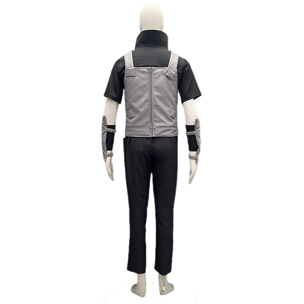Anime Naruto Costume Anbu Itachi Cosplay Costume Uniform for Men Kids Halloween