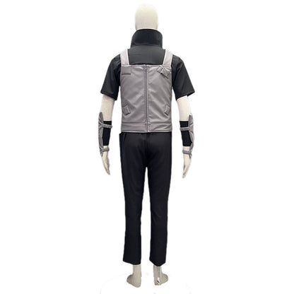 Anime Naruto Costume Anbu Itachi Cosplay Costume Uniform for Men Kids Halloween