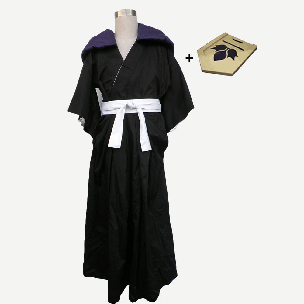 Anime 2nd Division Vice Captain Cosplay Costume for Men Kids