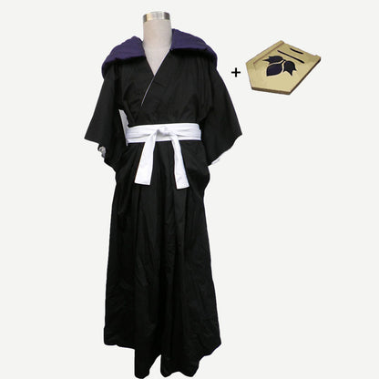 Anime 2nd Division Vice Captain Cosplay Costume for Men Kids