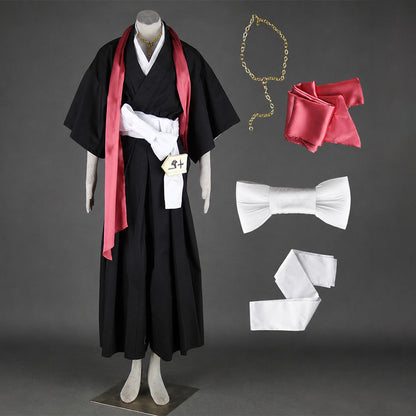 Anime 10th Division Vice Captain Swordswoman Cosplay Costume for Women and Kids
