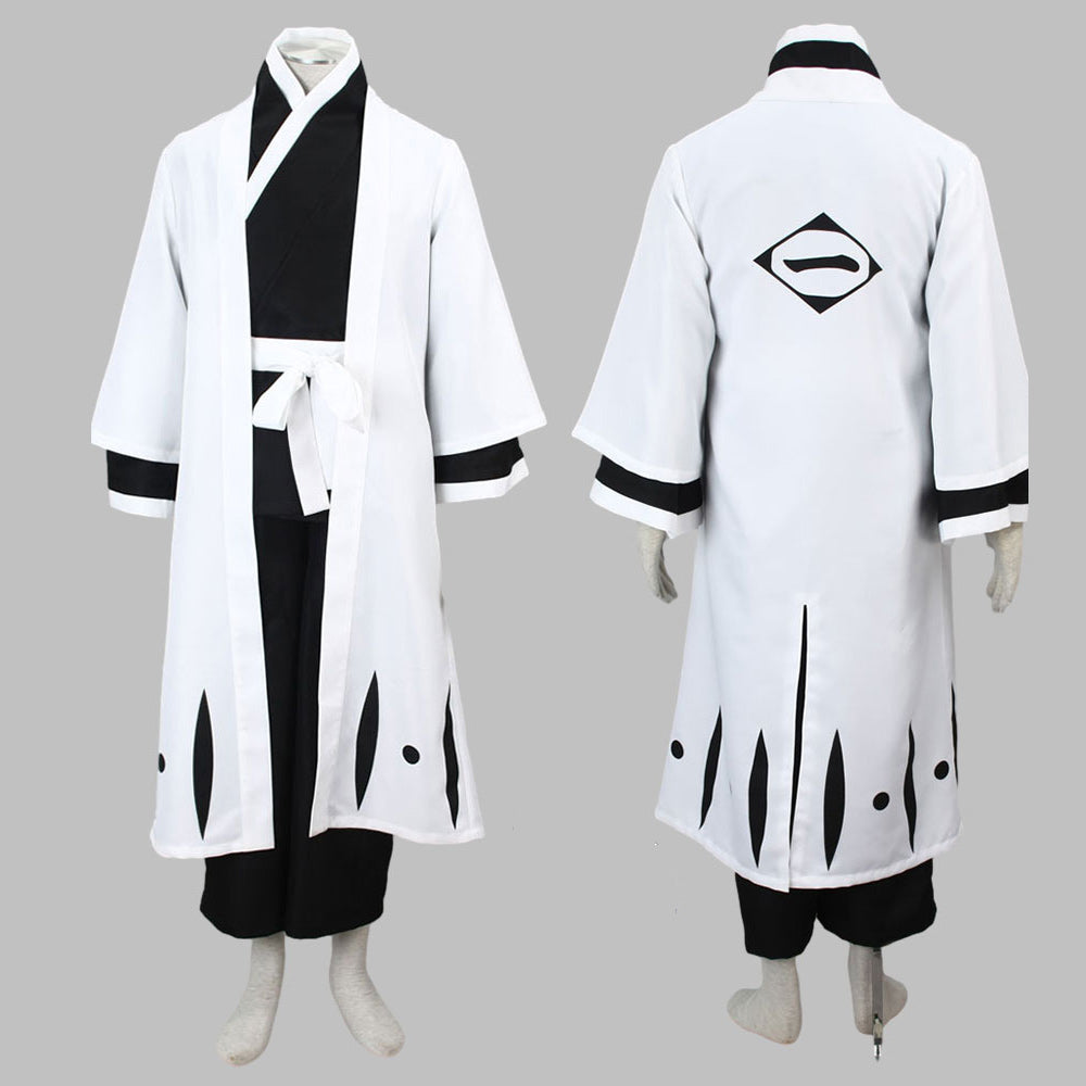 Anime 1st Division Captain Old Fire Master Swordsman Cosplay Outfit for Men Kids