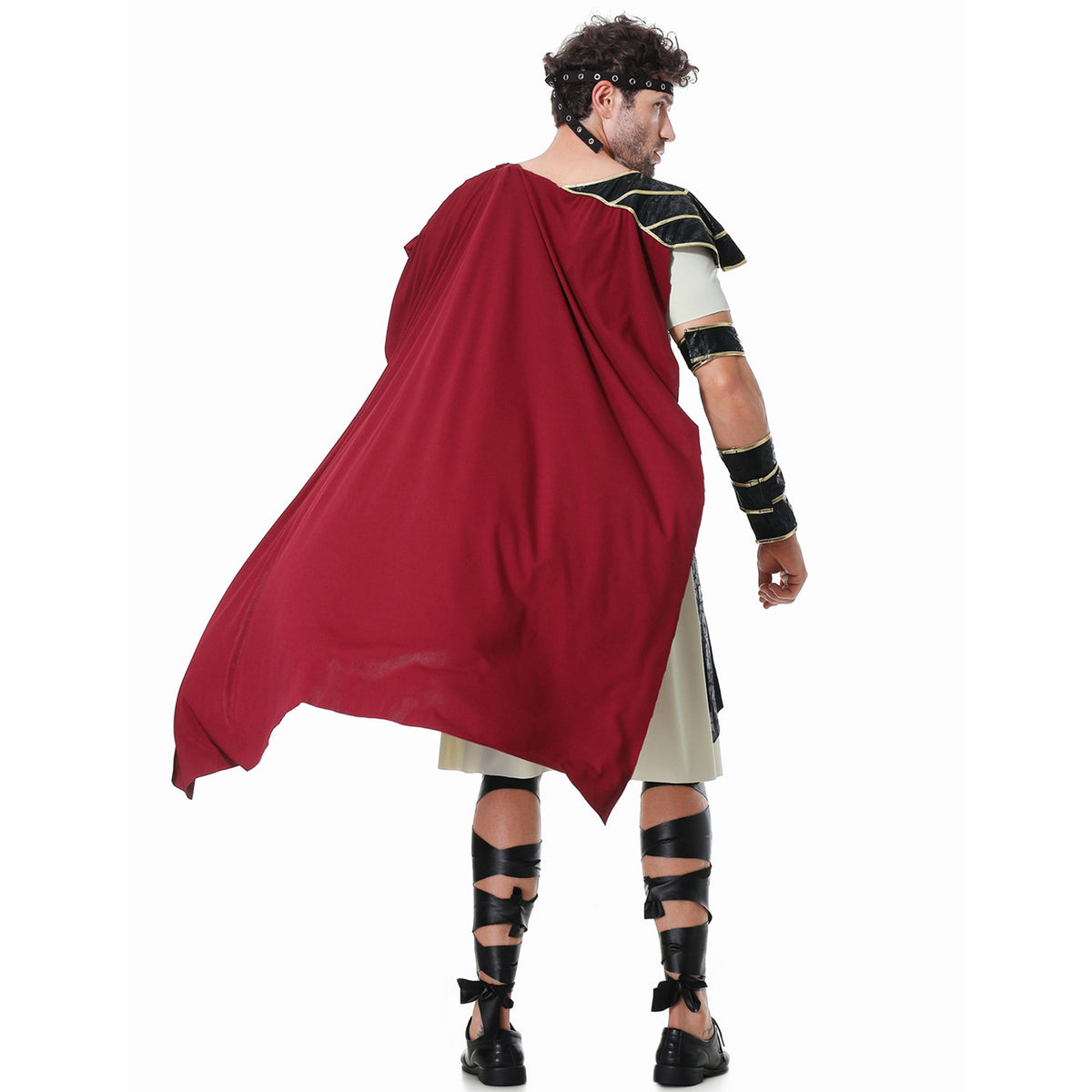 Spartacus Costumes Spartan Warriors Cosplay Full Outfit with Shield Sword For Men Halloween
